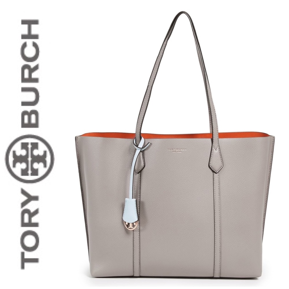 **LAST ONE** Tory Burch Grey Heron Perry Tote NWOT